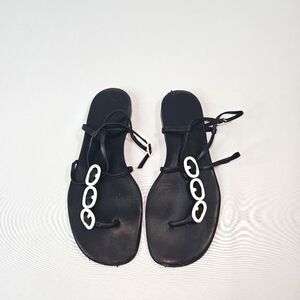 Hermès Black Leather Womens Size 36